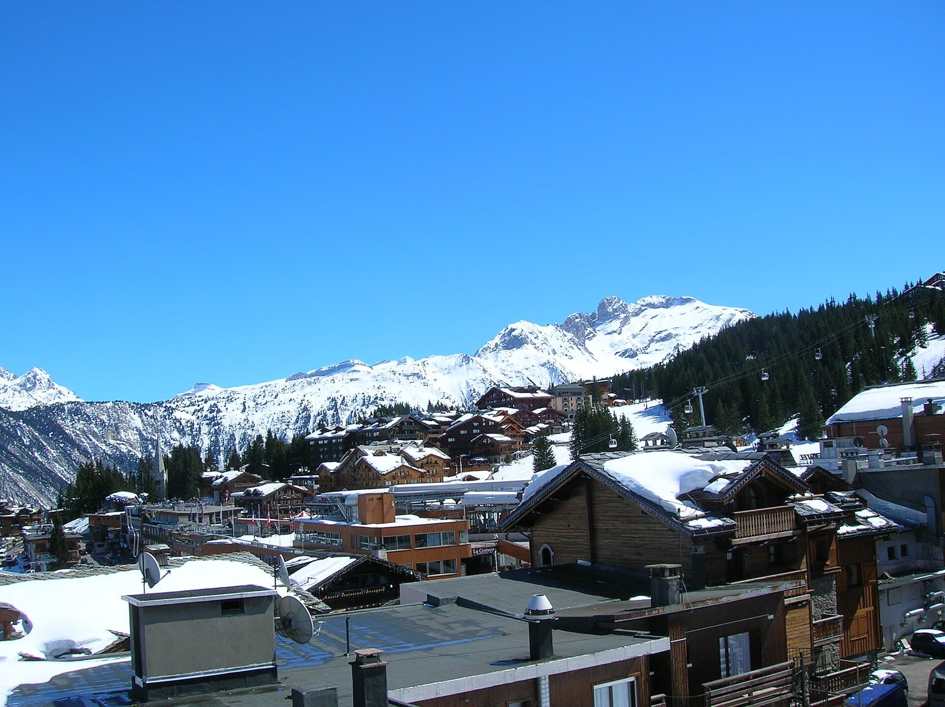 Vue de Courchevel