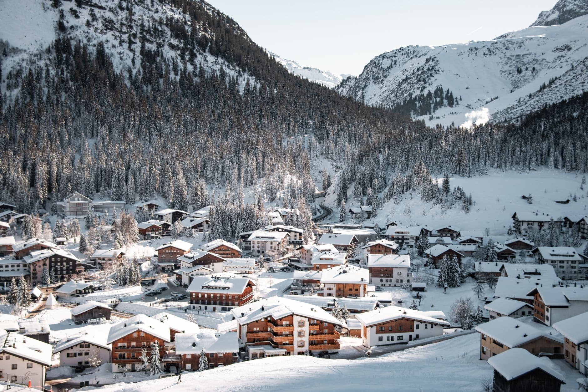 Vue de Megève
